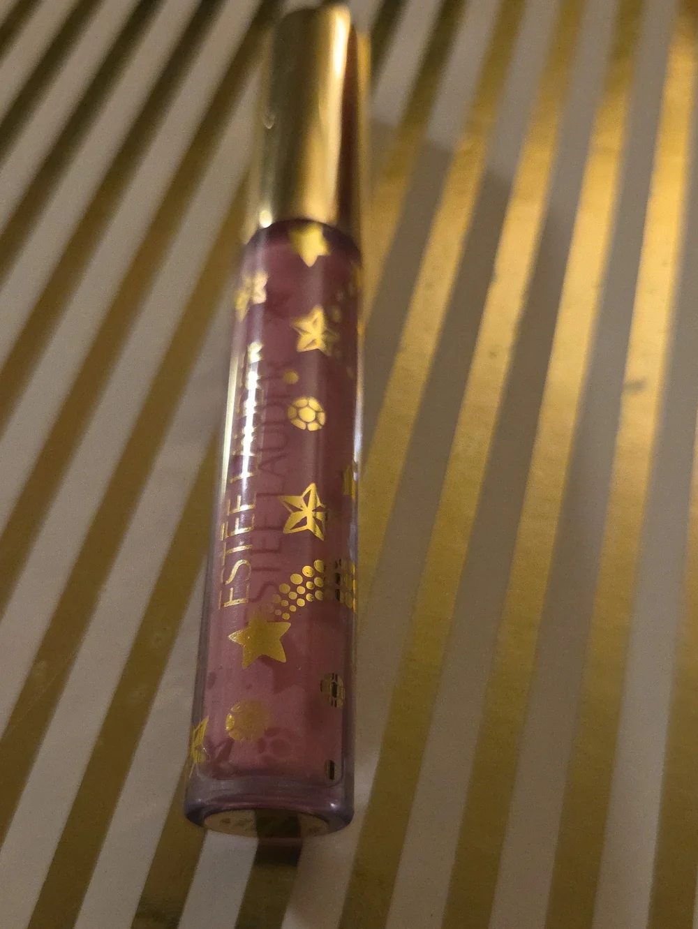 Estee Lauder *Limited Edition* Lip Gloss In Crystal Pink NWOB